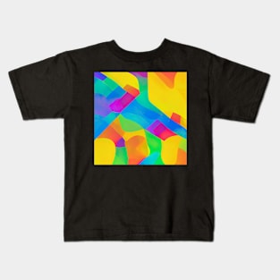 omg pattern abstract background Kids T-Shirt